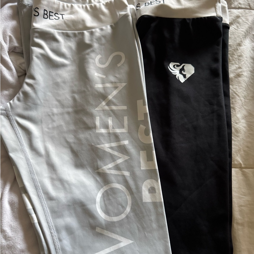 Women's Best Black and Gray Leggings